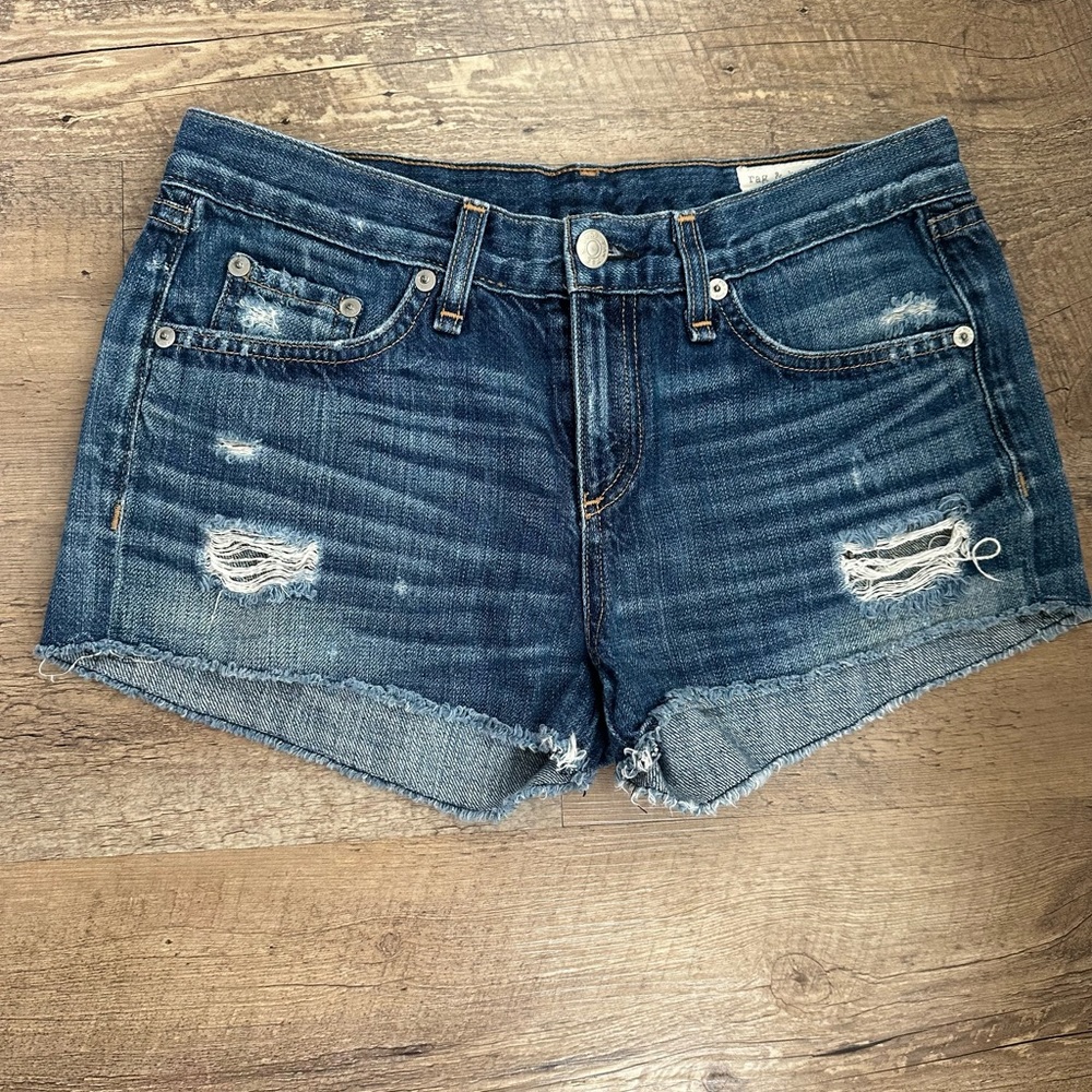 Rag & Bone Denim Cut off Shorts Size 25